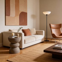 Couchtisch Moderner Rebecca Mobili Dovar 44,5x35x35 cm MGO Mokka