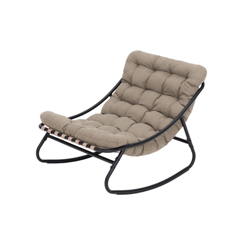 Rocking Chair Marrone Chiaro