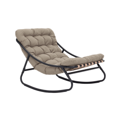 Rocking Chair Marrone Chiaro