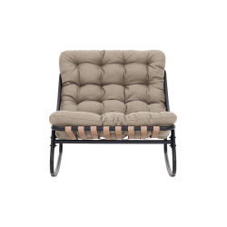 Rocking Chair Marrone Chiaro