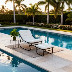 Sgabello per Rocking Chair