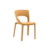 Sedia in plastica - arancio tropicale