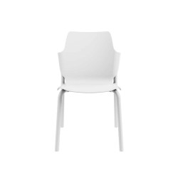Sedia in plastica - Bianco Ghiaccio