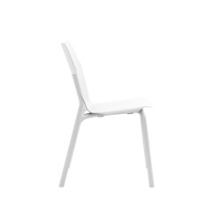 Sedia in plastica - Bianco Ghiaccio