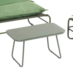 RE7310 - Set sofa verde (1 sofa + 2 poltrone + 1 tavolino)