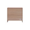 Armário com Porta 3 Gavetas Mobili Rebecca Varen 80x80x40 cm MDF Madeira Clara