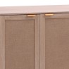 Armário 2 Portas 3 Gavetas Mobili Rebecca Roven 80x118,5x34,5 cm MDF Madeira Clara