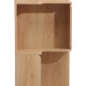 Bibliothèque 6 Étagères Mobili Rebecca Aven 175x38,5x37,5 cm MDF Bois Clair