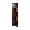 Bibliothèque 6 Étagères Mobili Rebecca Doren 175x38,5x37,5 cm MDF Bois Foncé