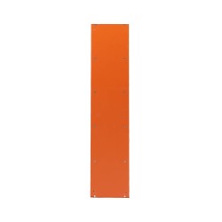 Bibliothèque 6 Étagères Mobili Rebecca Ziven 120x25x16,5 cm MDF Orange