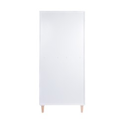 Armario Infantil Mobili Rebecca Avelia 175x80x50 cm MDF Pino Blanco Violeta