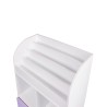 Bibliothèque pour Enfants Mobili Rebecca Mirea 95x60x30 cm MDF Pin Blanc Violet