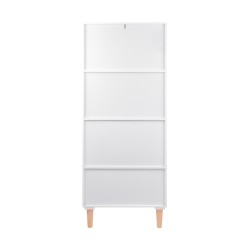 Bibliothèque pour Enfants Mobili Rebecca Melia 143x60x48 cm MDF Pin Blanc Violet
