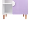 Armários Infantis Mobili Rebecca Virea 77x80x40 cm MDF Pinho Branco Roxo