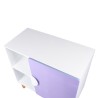 Armários Infantis Mobili Rebecca Virea 77x80x40 cm MDF Pinho Branco Roxo