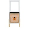 Armário Infantil Mobili Rebecca Nilo 140x33x30 cm MDF Pinho Branco