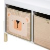 Boekenkast voor Kinderen Mobili Rebecca Milo 70x65,5x30 cm MDF Grenen Wit