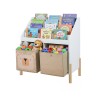 Boekenkast voor Kinderen Mobili Rebecca Milo 70x65,5x30 cm MDF Grenen Wit