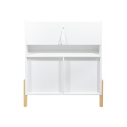 Boekenkast voor Kinderen Mobili Rebecca Milo 70x65,5x30 cm MDF Grenen Wit
