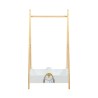 Cabide Infantil Mobili Rebecca Nuki 120x60x35 cm MDF Pinho Branco