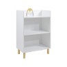 Bibliothèque pour Enfants Mobili Rebecca Kimo 86x55x30 cm MDF Pin Blanc