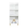 Bibliothèque pour Enfants Mobili Rebecca Nanu 118x47x30 cm MDF Pin Blanc