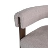2er-Set Wohnzimmerstühle Mobili Rebecca Mirea 72,5x66,5x59,5 cm Polyester Stahl Beige
